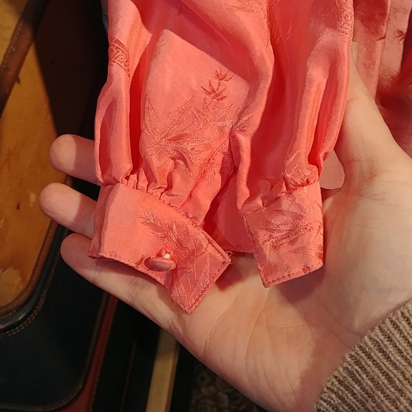 Vintage Coral Bamboo dress - Picture 4 of 8